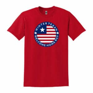 Winter Texan Patriotic T-Shirt